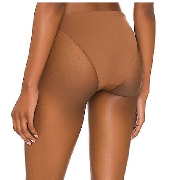 Jonathan Simhkai Athena Cut Out Bikini Bottom SIMKHAI  M Coffee NWT - Picture 3 of 3